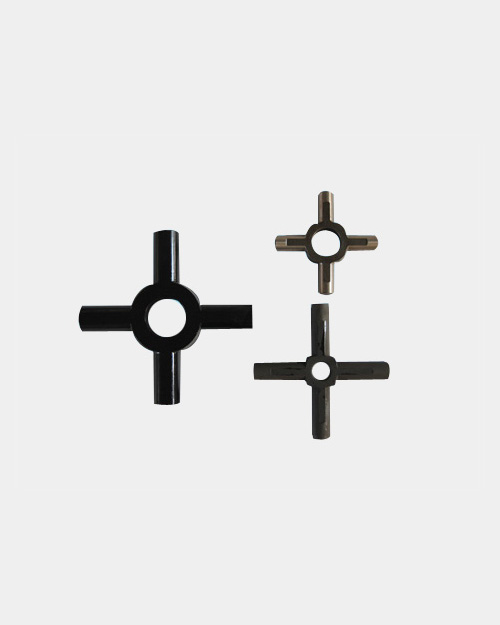 Differential cross shaft